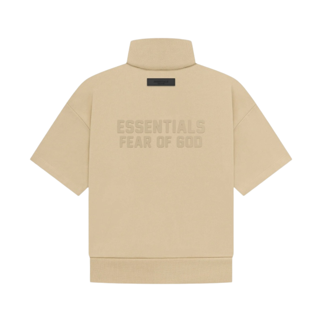 (키즈) 에센셜 하프집 프렌치 테리 모크넥 샌드 - 23SS((Kids) Essentials Half-Zip French Terry Mockneck Sand - 23SS) - 2