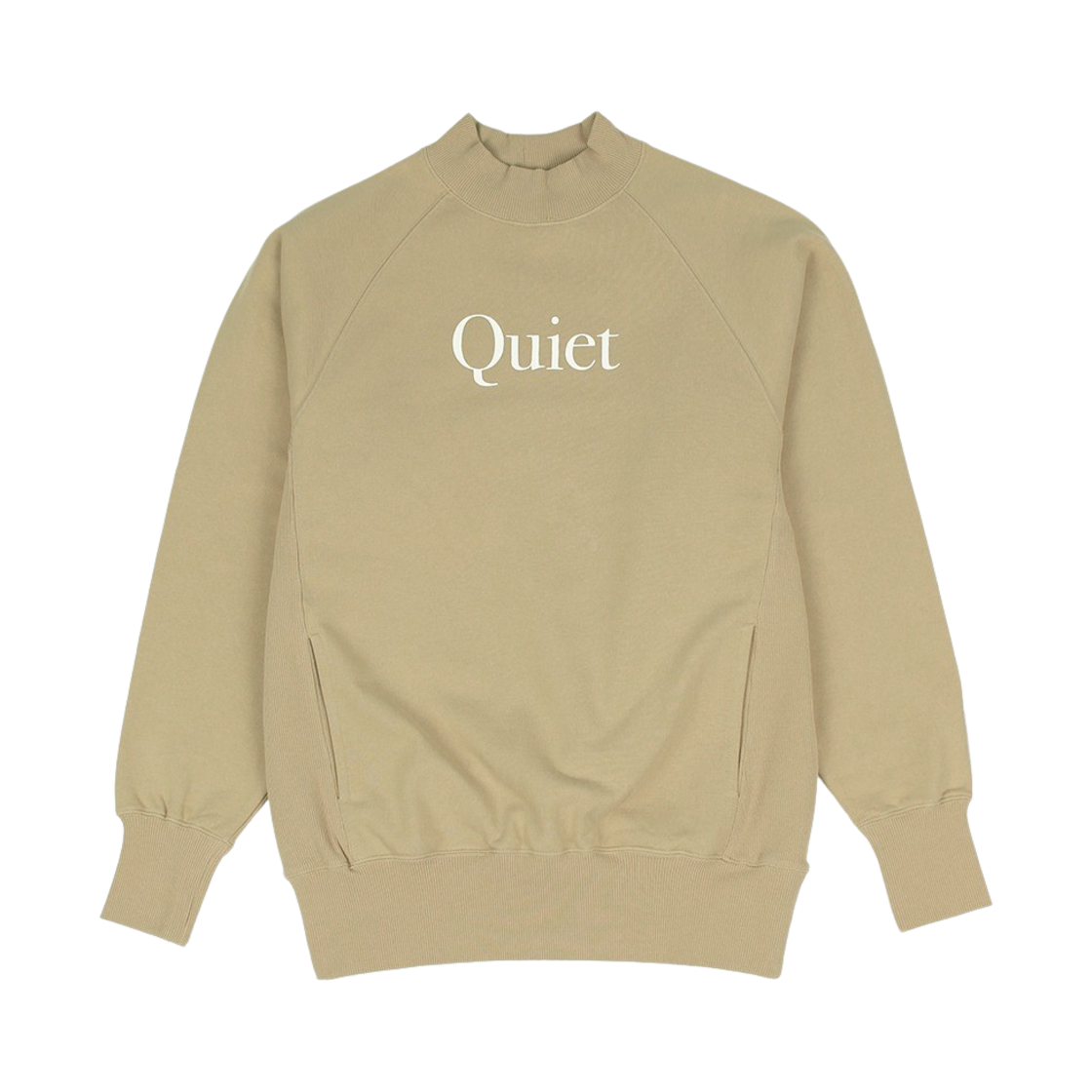 브로큰비트 콰이엇 스웨트셔츠 베이지(Broken Beat Quiet Sweat Shirt Beige)