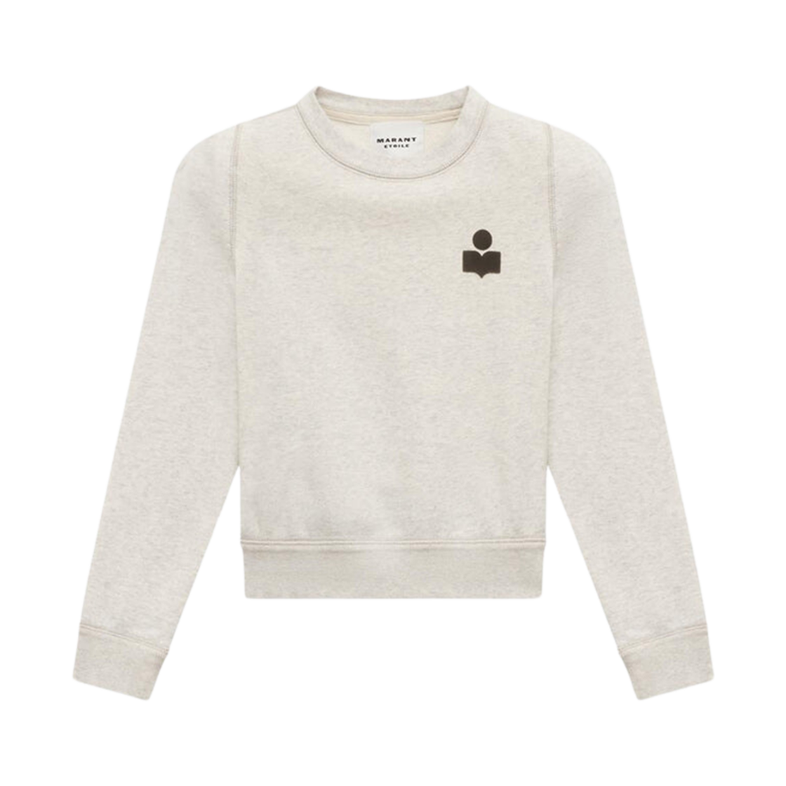 (W) 이자벨 마랑 프리사 로고 코튼 스웨트셔츠 에크루 - 24FW((W) Isabel Marant Prissa Logo Cotton Sweatshirt Ecru - 24FW) - 1