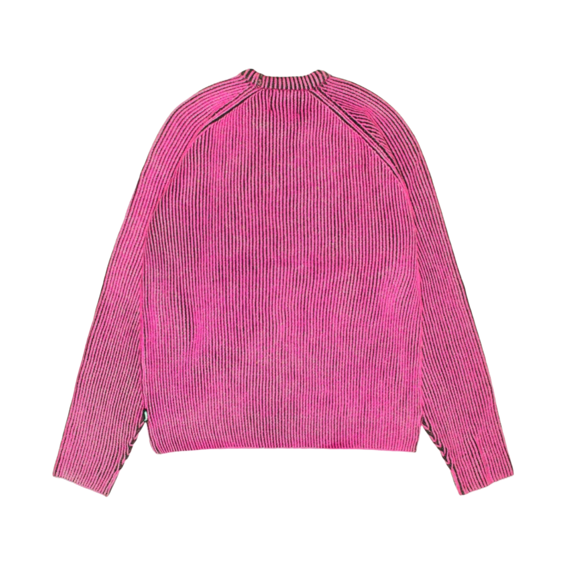 스투시 콘트라스트 립 스웨터 핑크(Stussy Contrast Rib Sweater Pink) - 2