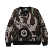 BAPE x Neighborhood Relaxed Fit Knit Green