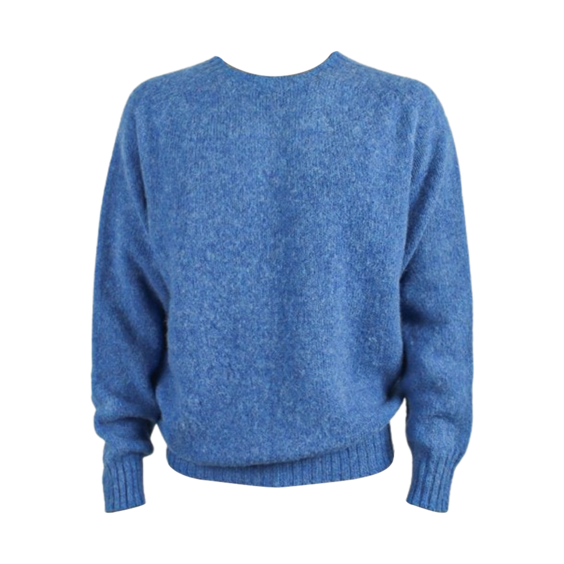 할리 오브 스코틀랜드 쉐기 독 크루넥 스웨터 블루 툰(Harley of Scotland Shaggy Dog Crewneck Sweater Blue Toon)