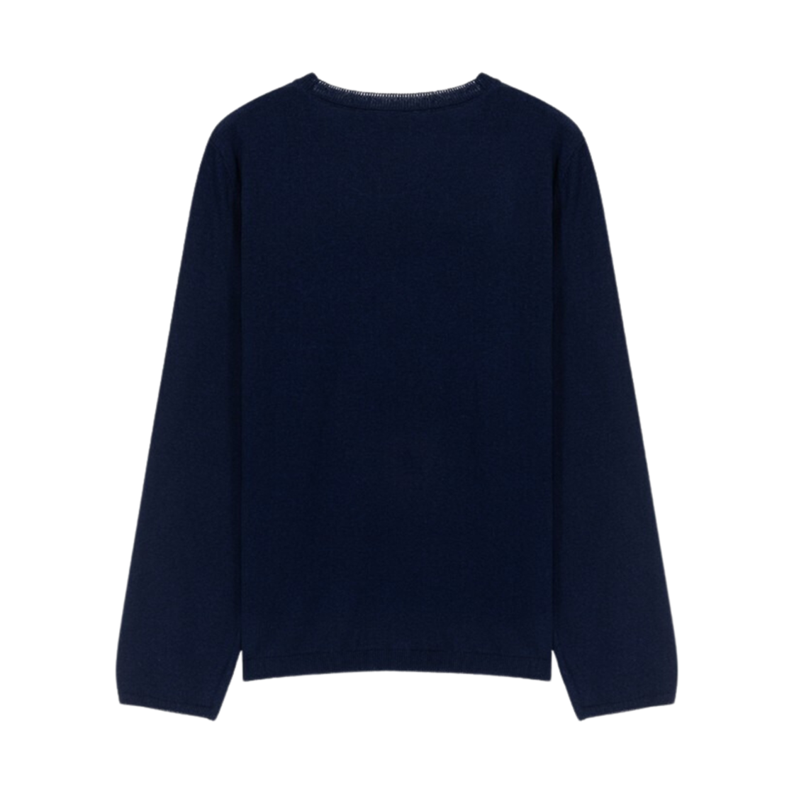 W) 아페쎄 알반 크루넥 코튼 스웨터 블루 | A.P.C. | KREAM