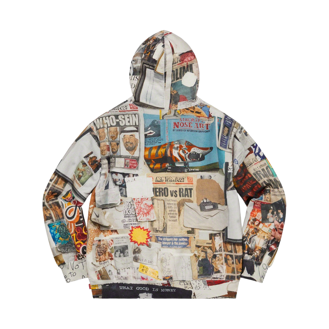 슈프림 대쉬스 월 후드 스웨트셔츠 대쉬스 월 - 21SS(Supreme Dash's Wall Hooded Sweatshirt Dashs Wall - 21SS) - 2