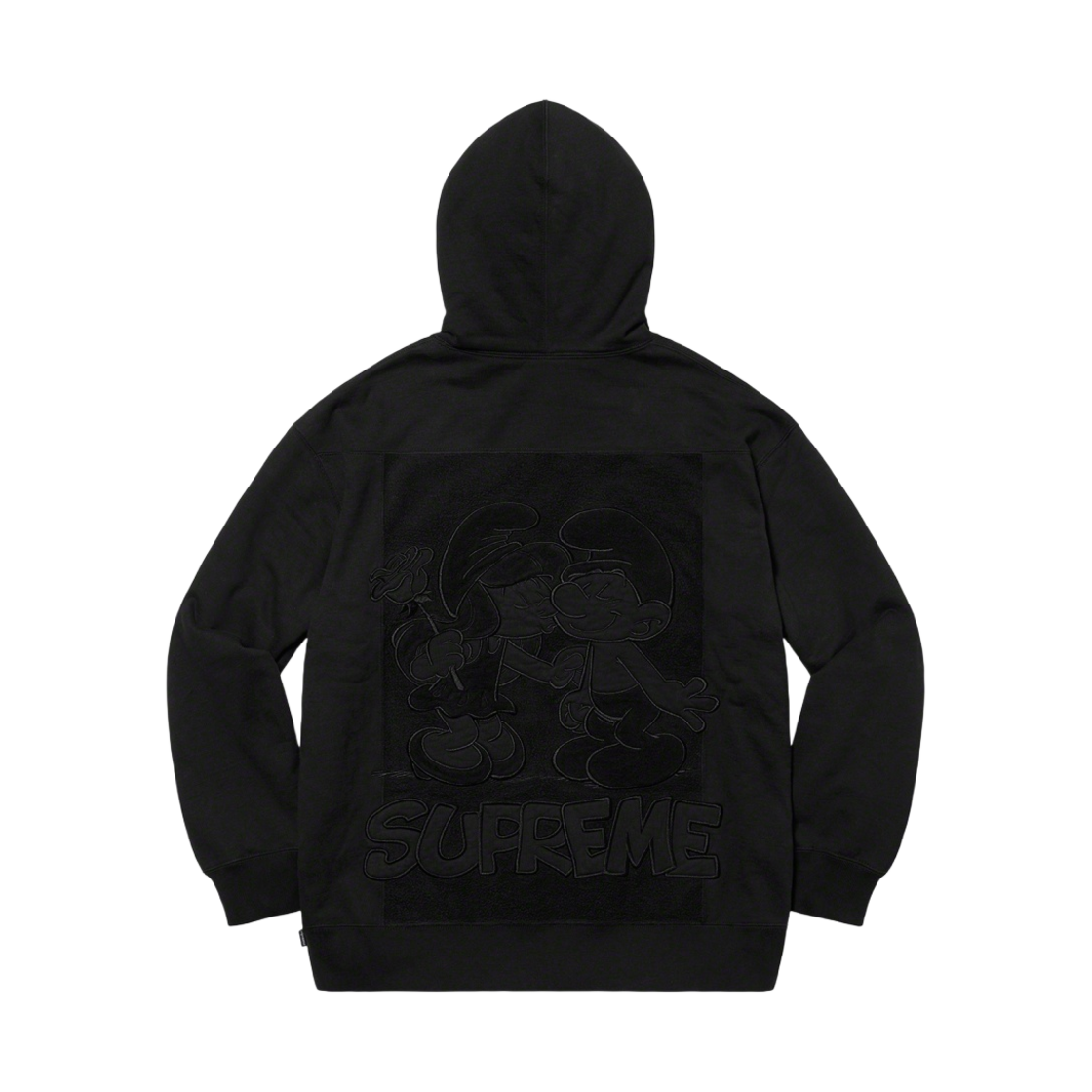 슈프림 스머프 후드 스웨트셔츠 블랙 - 20FW(Supreme Smurfs Hooded Sweatshirt Black - 20FW) - 1