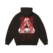 Palace Tri-Dragon Hood Black - 24SS