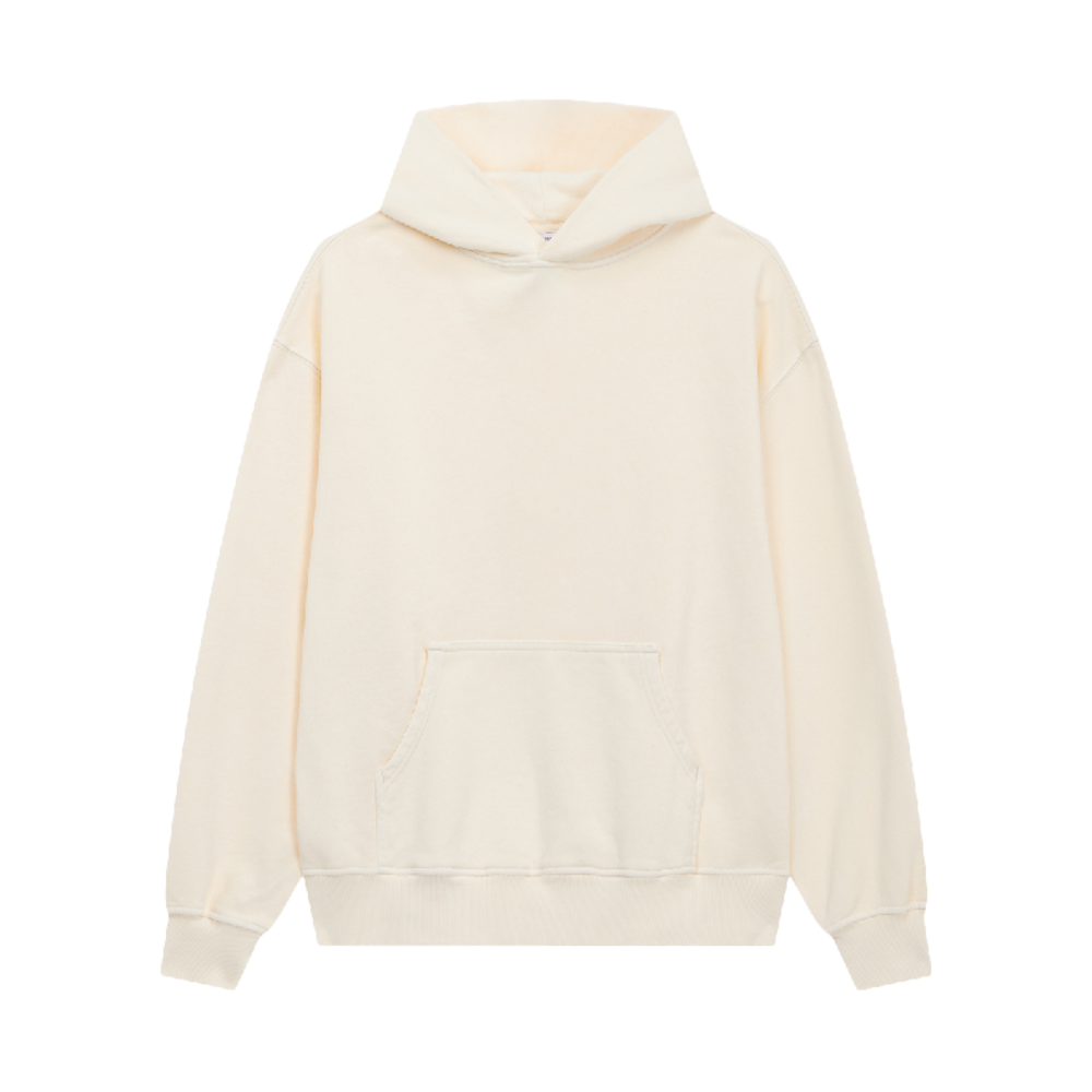샤카웨어 13.5온스 LA 가먼트다이 후디 크림(Shaka Wear 13.5oz Los Angeles Heavyweight Garment Dye Hoodie Cream)