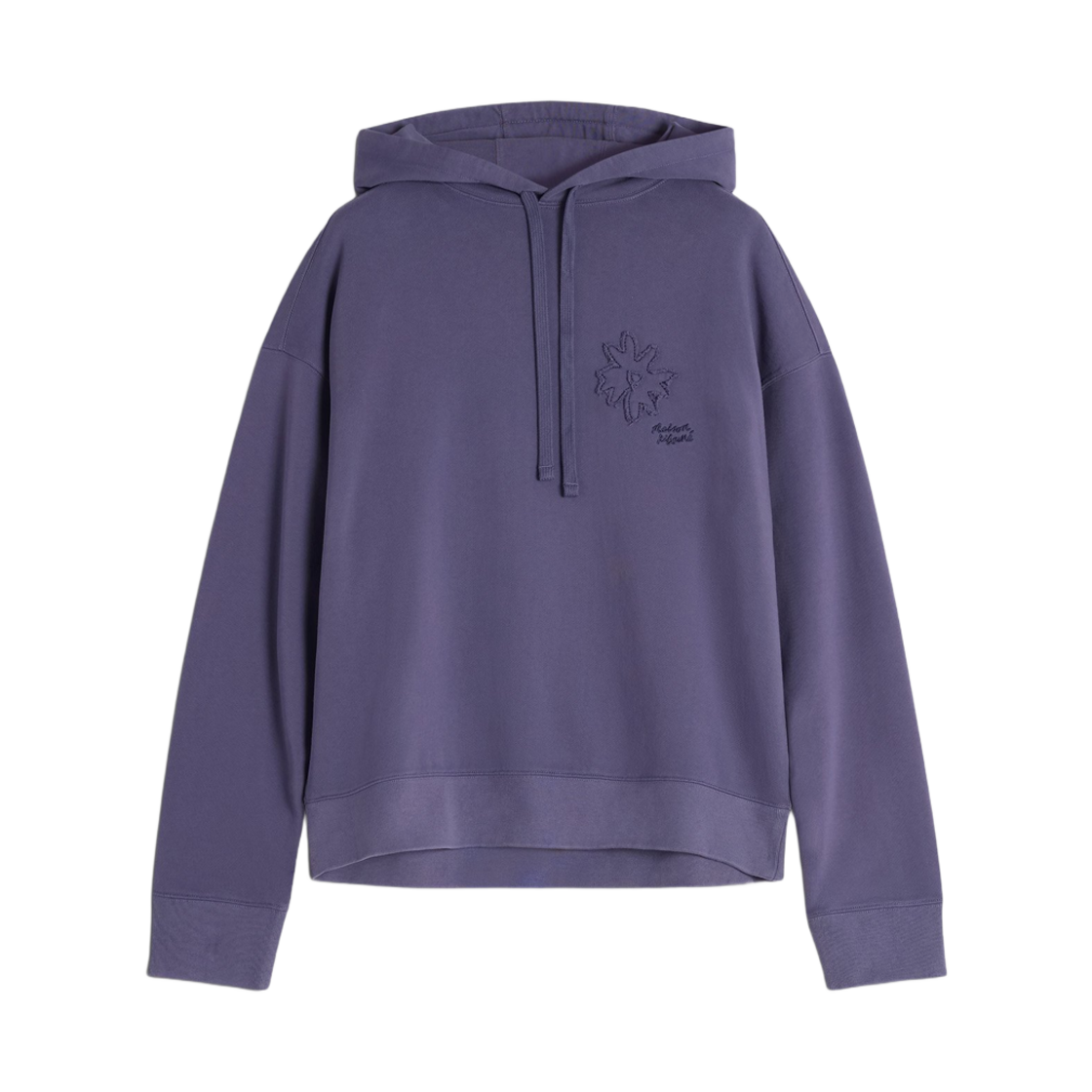 메종 키츠네 크래프티드 데이지 오버사이즈 후드 피그(Maison Kitsune Crafted Daisy Oversize Hoodie Fig) - 1