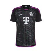 Adidas Bayern Munchen 2023/24 Away Jersey Black - KR Sizing (Non Marking Ver.)