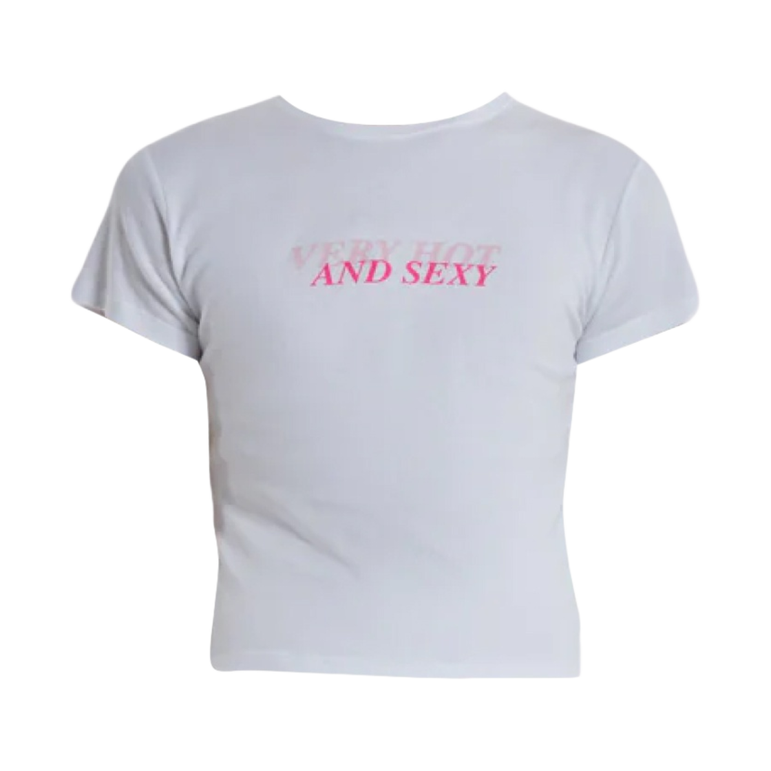 제이디드 런던 베리 핫 티셔츠 화이트(Jaded London Very Hot T-Shirt White)