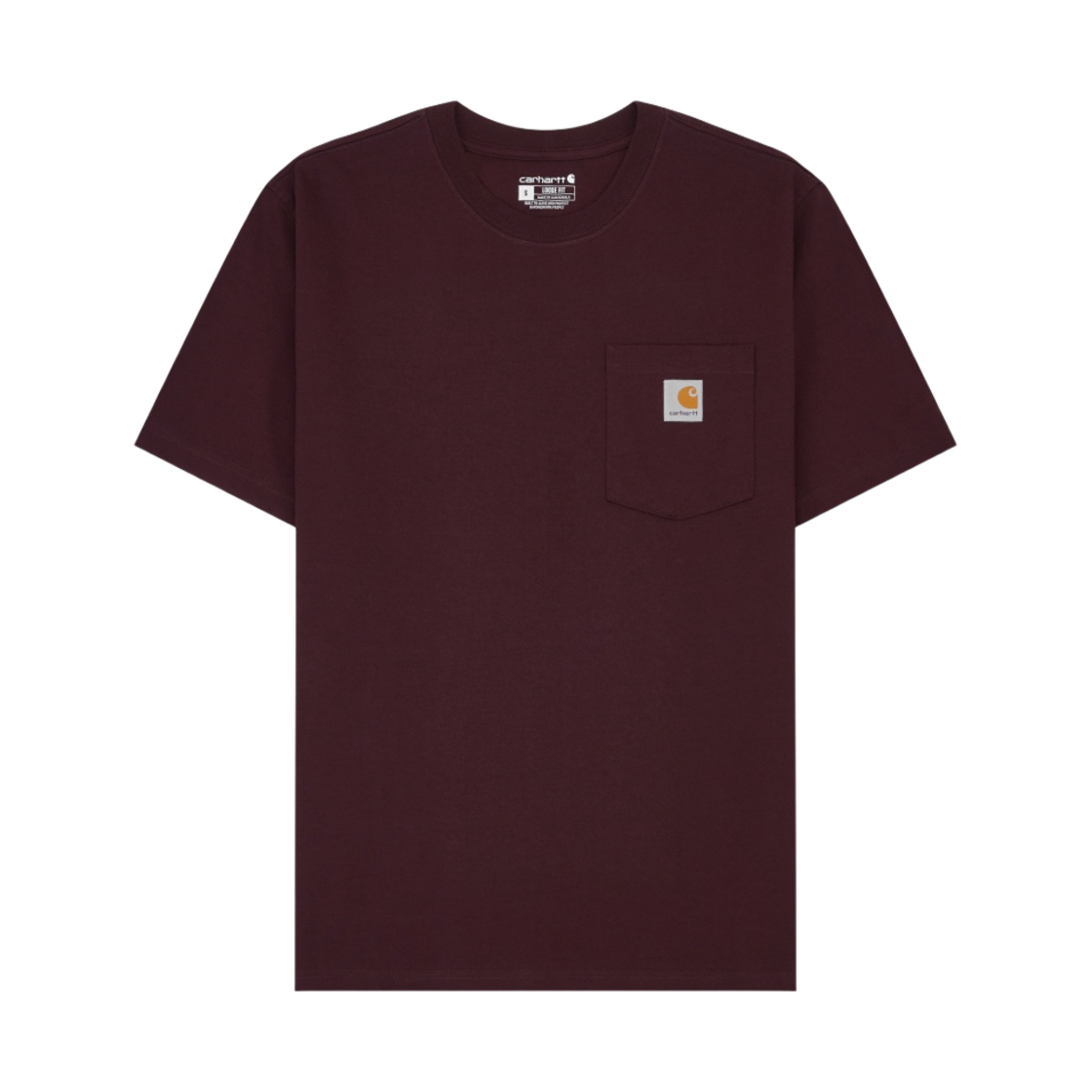 칼하트 루즈 핏 헤비웨이트 레귤러 숏슬리브 포켓 티셔츠 포트(Carhartt Loose Fit Heavyweight Regular Short Sleeve Pocket T-Shirt Port)