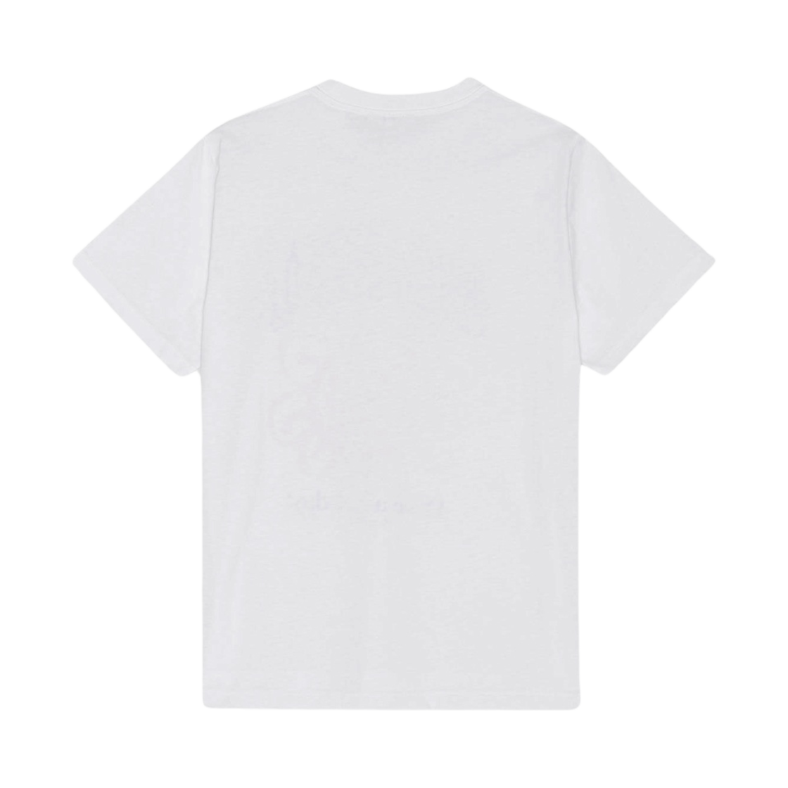 (W) 가니 화이트 릴렉스드 플라워 티셔츠 브라이트 화이트((W) Ganni White Relaxed Flower T-Shirt Bright White) - 2