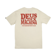Deus Ex Machina County T-Shirt Vintage White