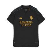 Adidas Real Madrid 2023/24 3rd Authentic Jersey Black - US Sizing (Non Marking Ver.)