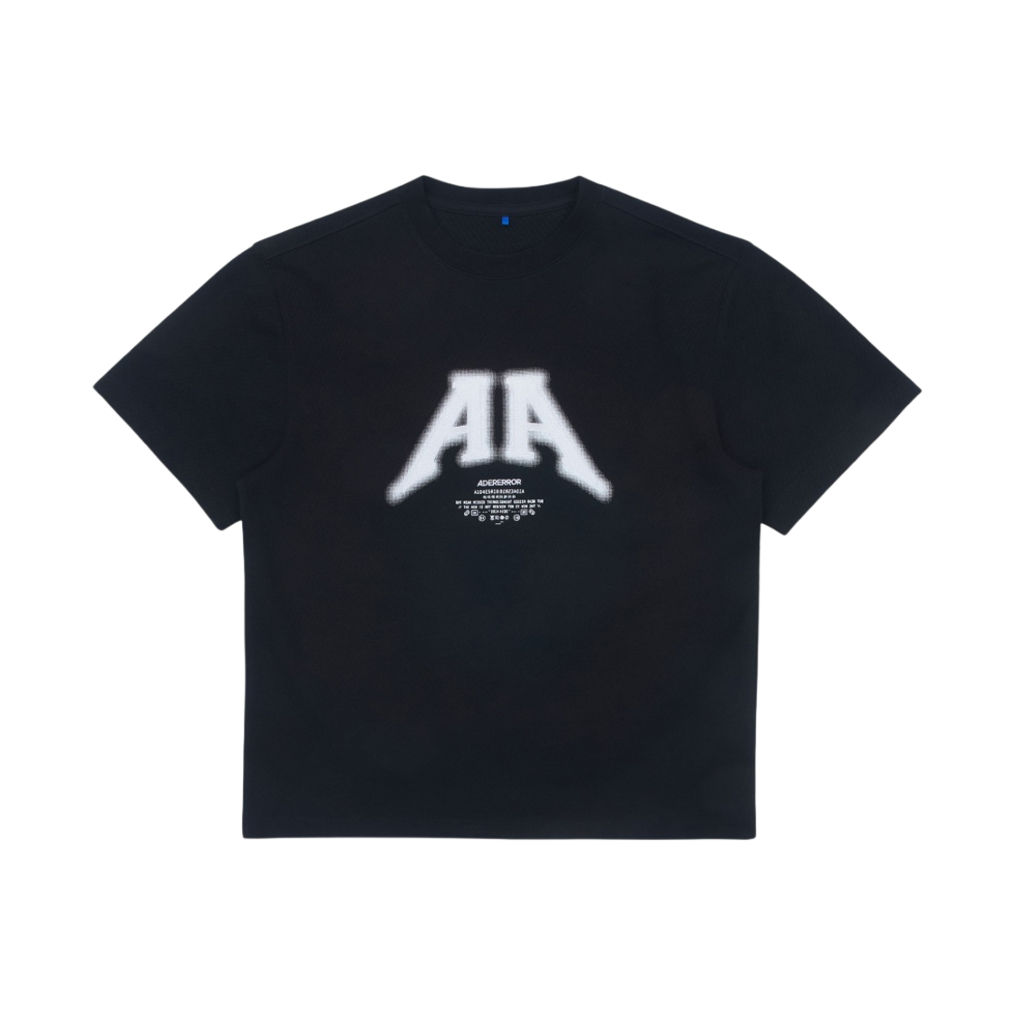 아더에러 놀크 로고 티셔츠 느와르(Ader Error Nolc Logo T-Shirt Noir)