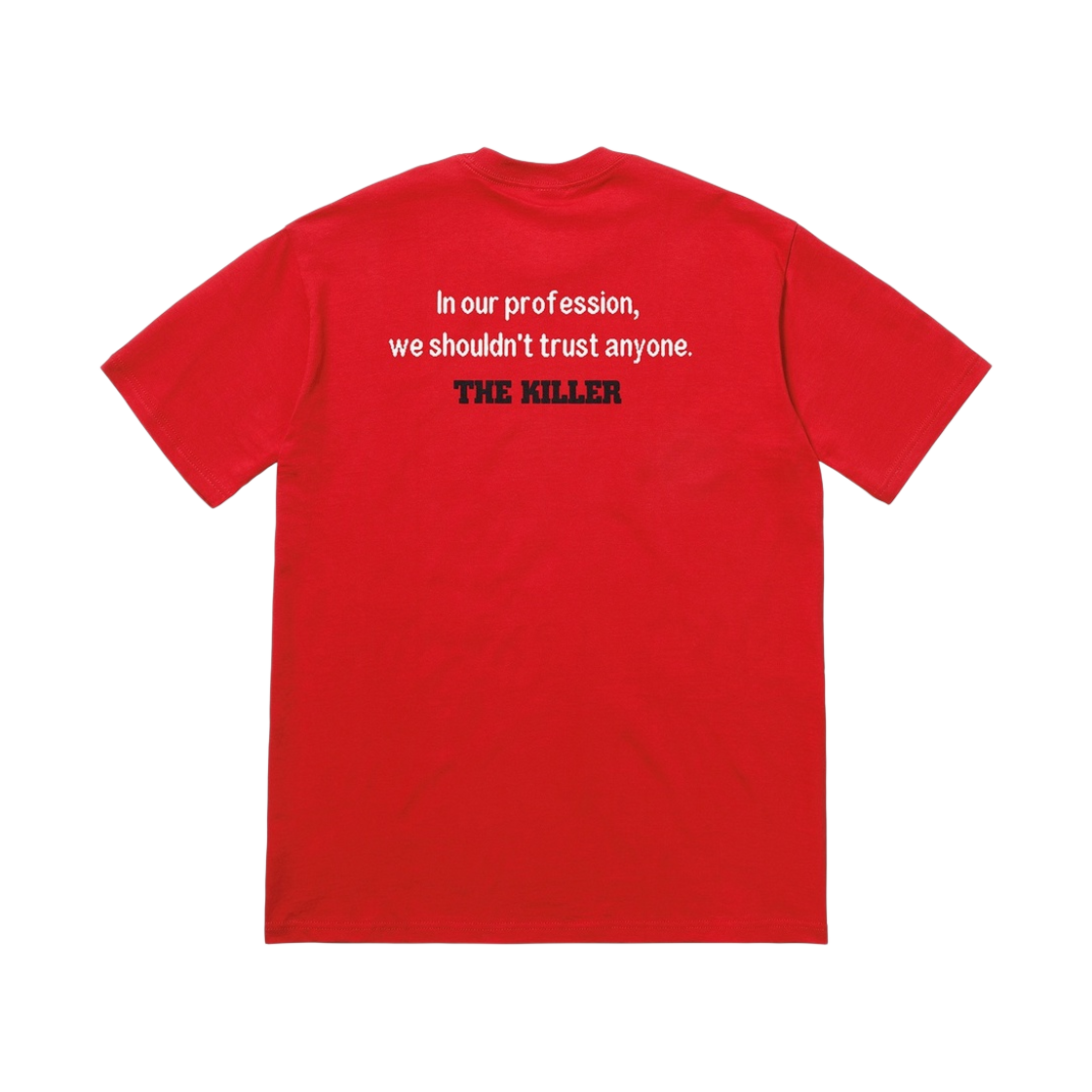 슈프림 더 킬러 트러스트 티셔츠 레드 - 18FW(Supreme The Killer Trust T-Shirt Red - 18FW) - 2