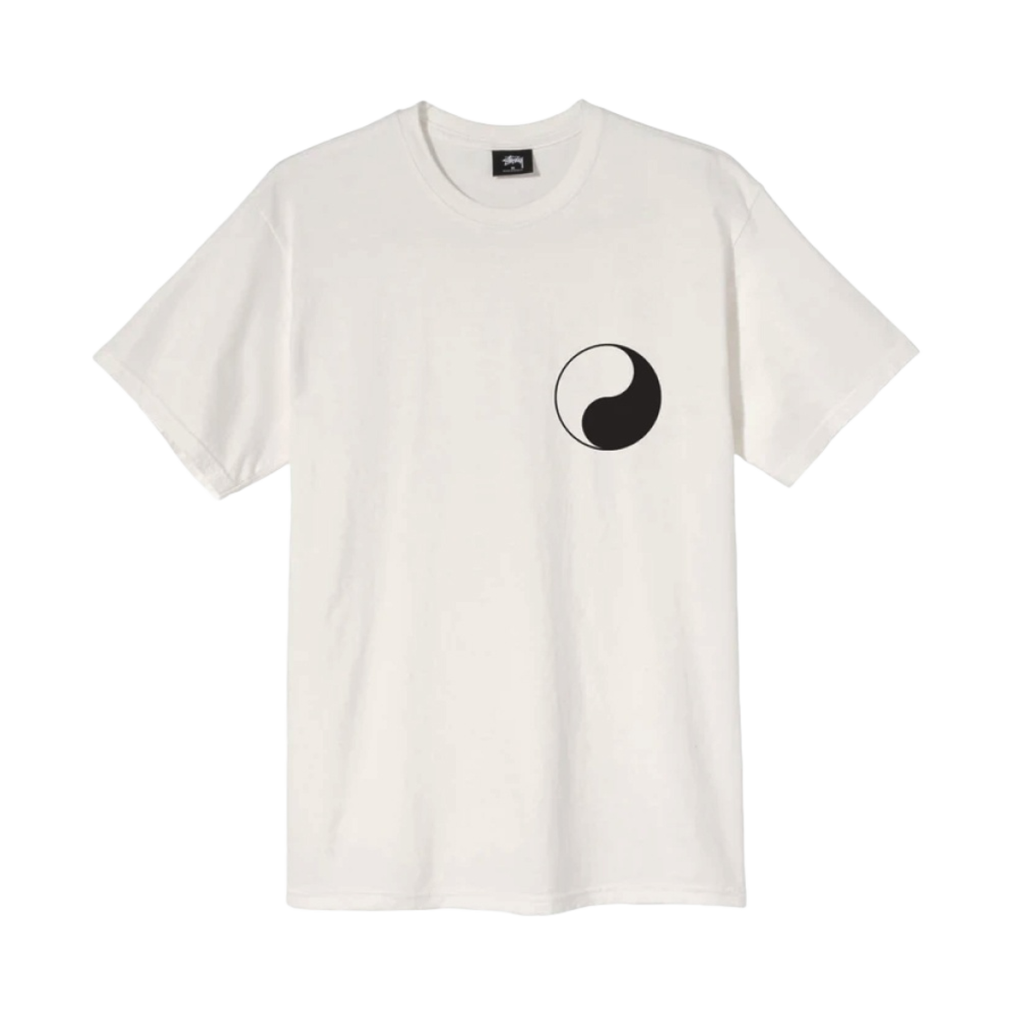 스투시 x 아워레가시 음양 피그먼트 다이드 티셔츠 내츄럴