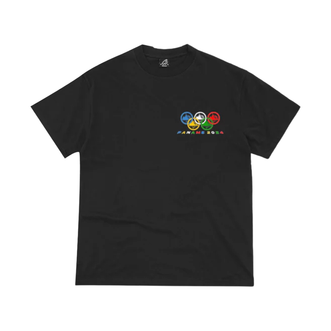 코르테이즈 파나메 2024 티셔츠 뉴 블랭크 블랙(Corteiz Paname 2024 T-Shirt New Blank Black)