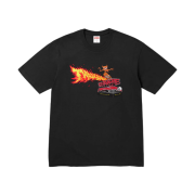 Supreme x Thrasher Back Tail T-Shirt Black - 24FW