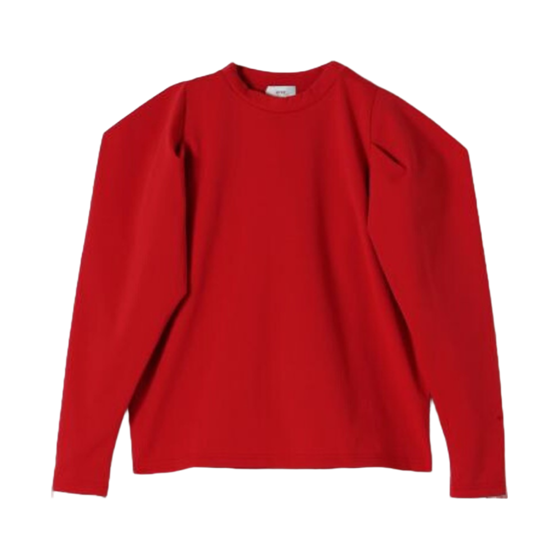 (W) 하이크 텍스브리드 파워 숄더 탑 레드((W) Hyke Texbrid Power Shoulder Top Red)
