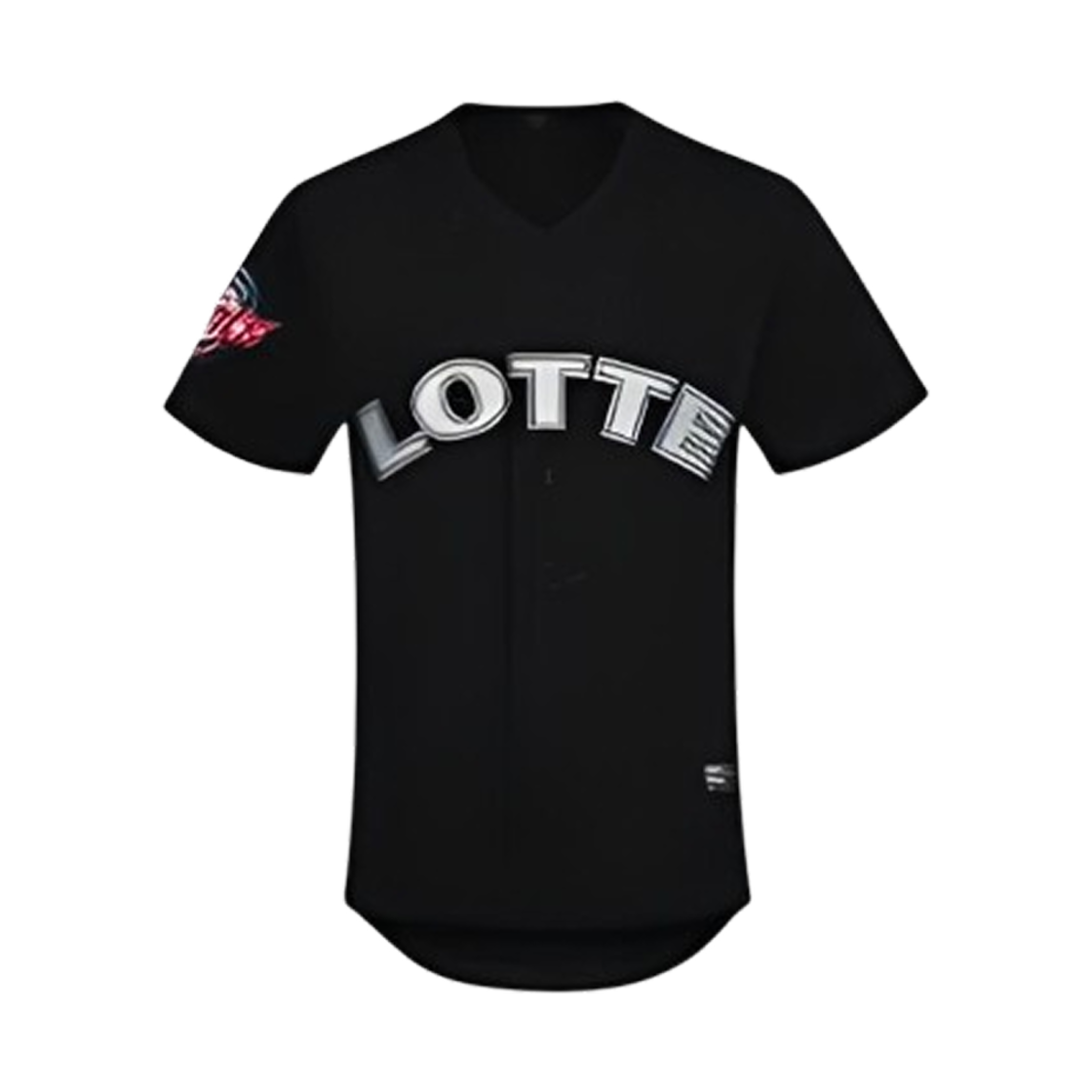 롯데 자이언츠 올드 레플리카 유니폼 블랙 (논 마킹 버전)