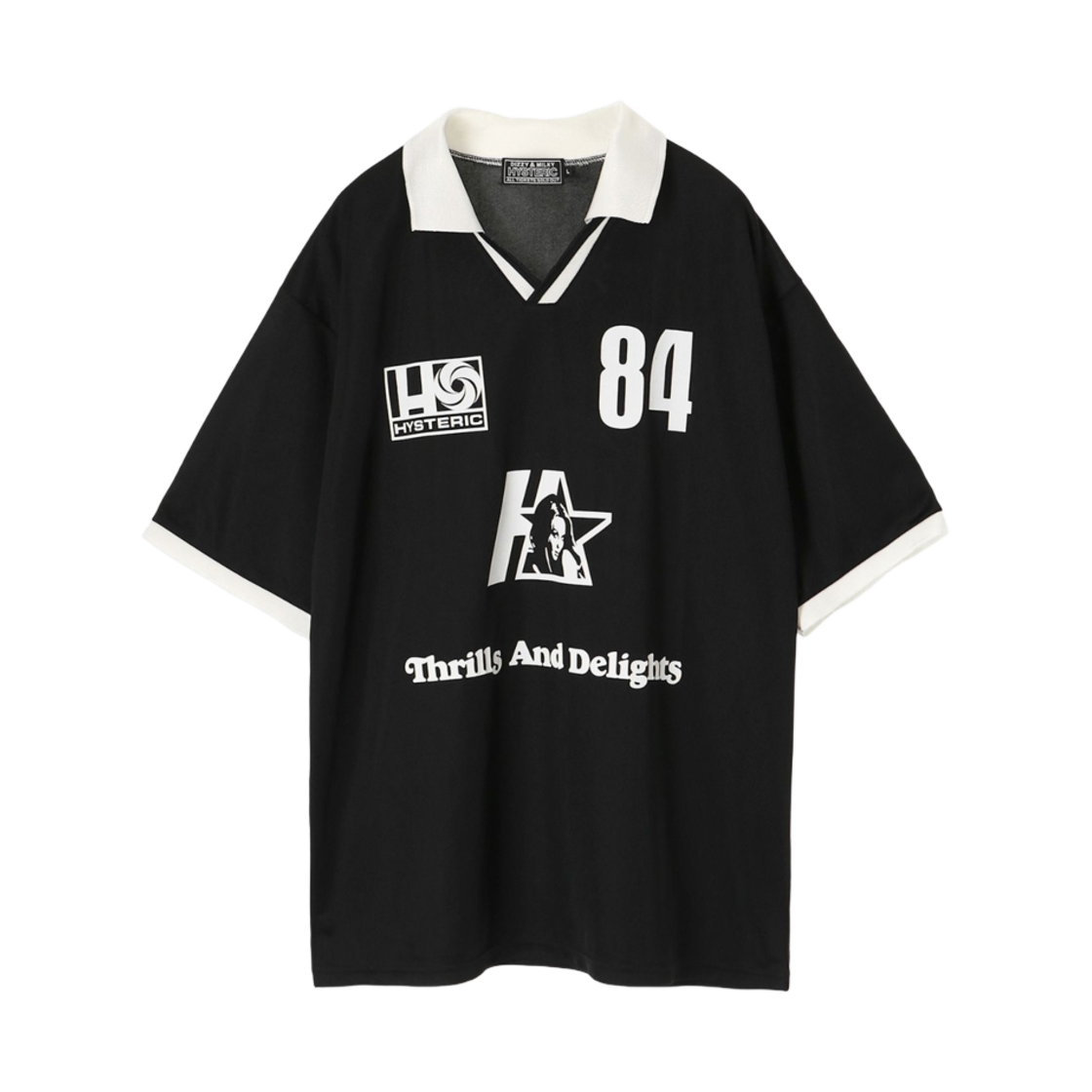 HYSTERIC ラガーシャツ M 黒 背番号84 楽天市場】HYSTERIC GLAMOUR HYSTERIC84 シャツ ヒステリック