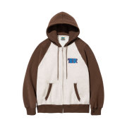 Teket Episode Zip-Up Hoodie Brown