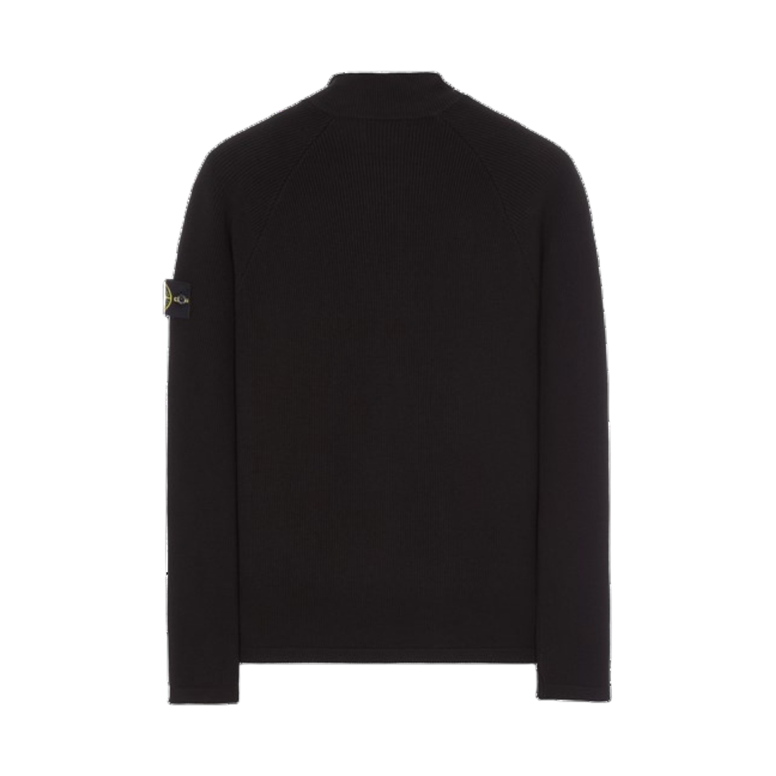 스톤 아일랜드 526D8 립드 소프트 코튼 가디건 니트 블랙 - 23SS(Stone Island 526D8 Ribbed Soft Cotton Cardigan Knit Black - 23SS) - 2