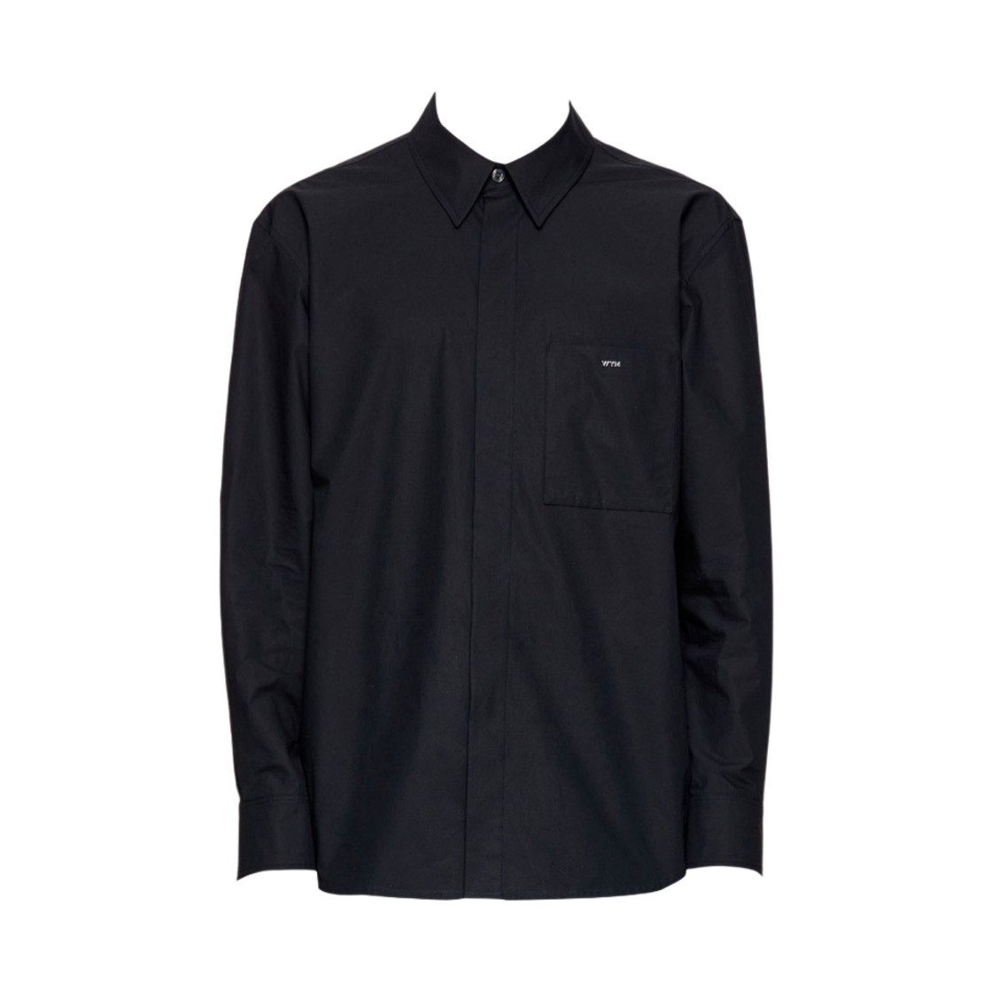 우영미 코튼 포켓 셔츠 블랙 - 23FW(Wooyoungmi Cotton Pocket Shirt Black - 23FW) - 1