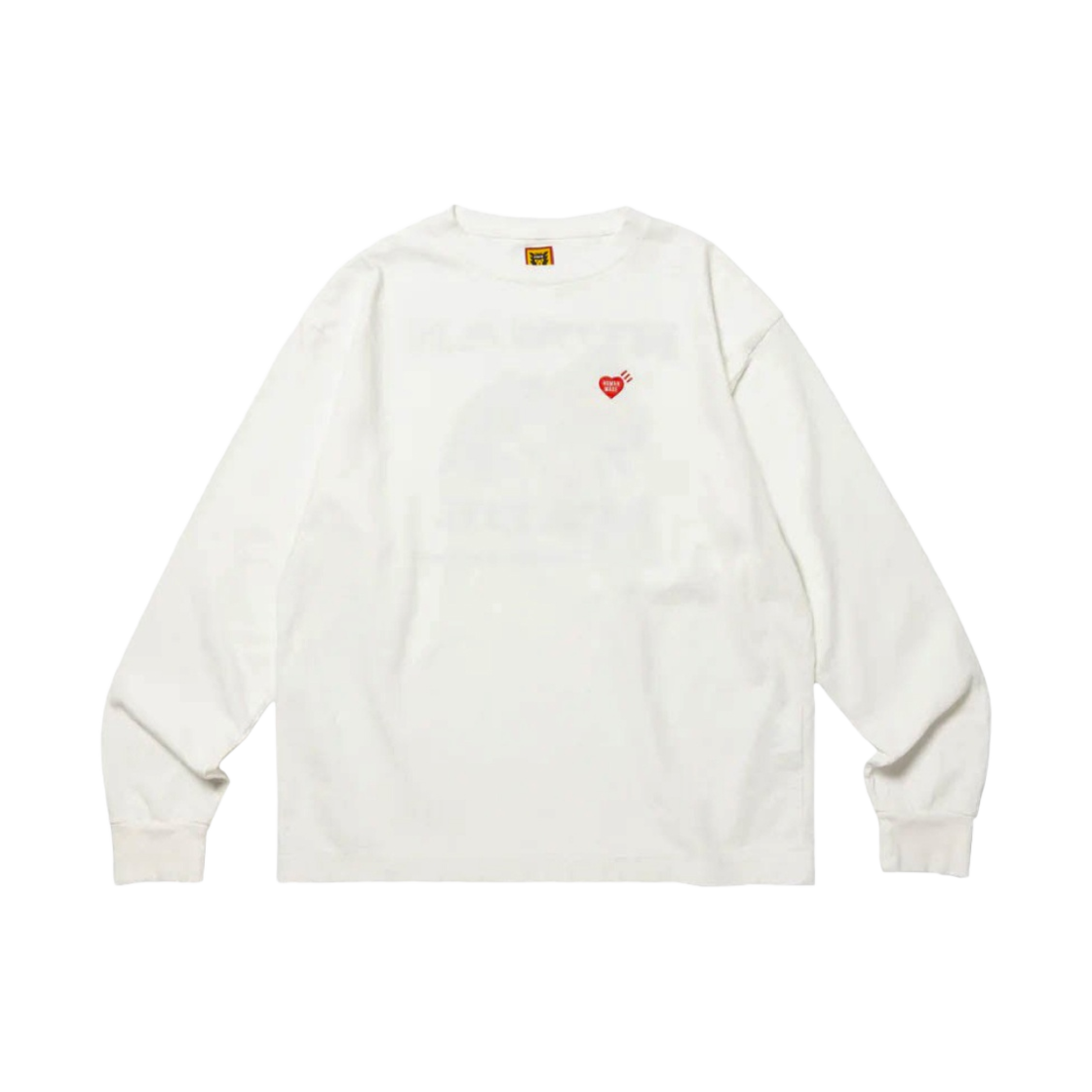 휴먼 메이드 그래픽 롱슬리브 티셔츠 #1 화이트(Human Made Graphic L/S T-Shirt #1 White) - 2