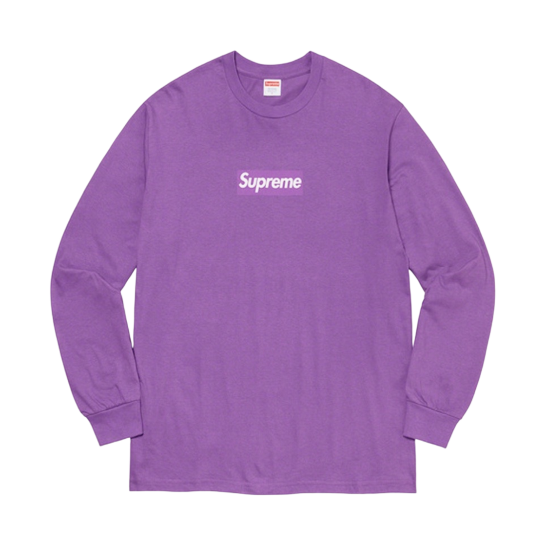 - Supreme Box Logo L/S T-Shirt Purple - 20FW