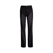 H&M x Mugler Spiral Panel Jeans Black