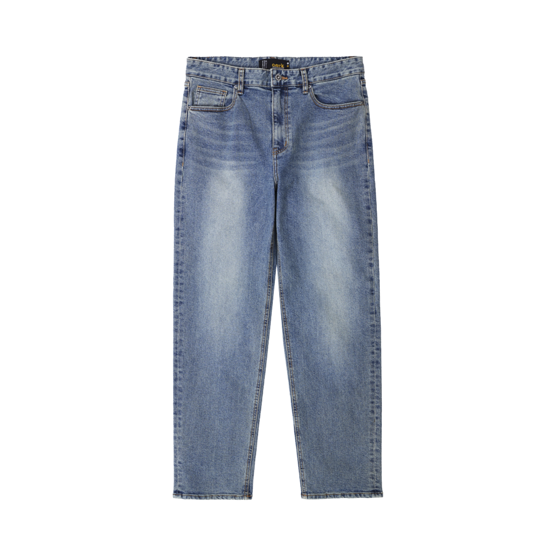 5SP17PT49 Ryul+Wai: Denim Basic Pants Medium Blue C5