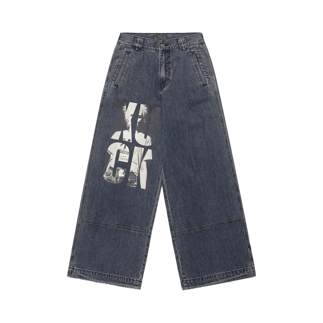 HVRSDDF606IBO Vonvat Rebecca Denim Pants Oil Indigo