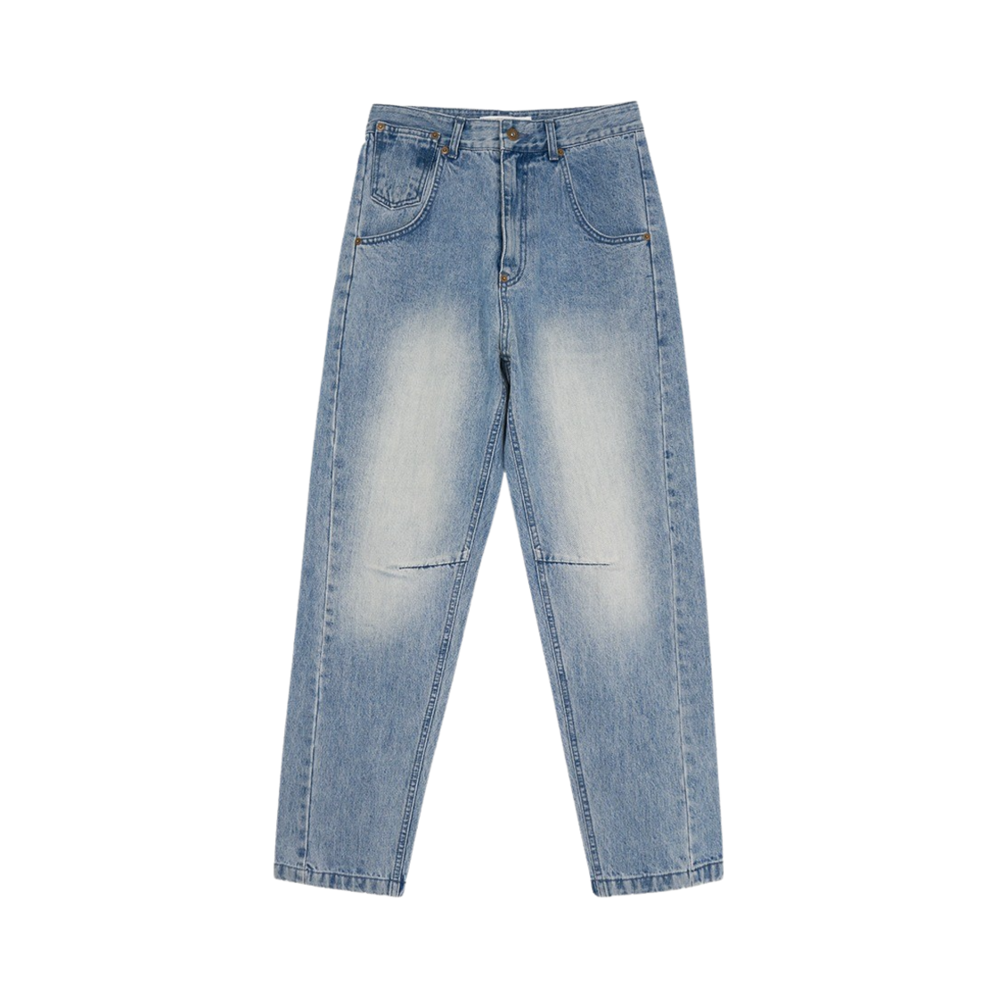 GY41LD05BG Gyeong Loose Fit Denim Pants Blue Gray