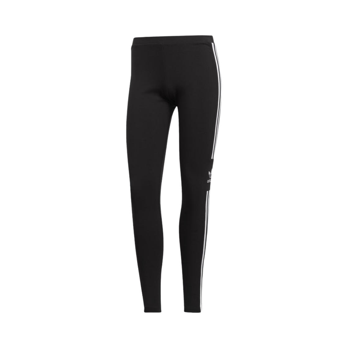 (W) 아디다스 트레포일 타이츠 블랙 - KR 사이즈((W) Adidas Trefoil Tights Black - KR Sizing) - 1