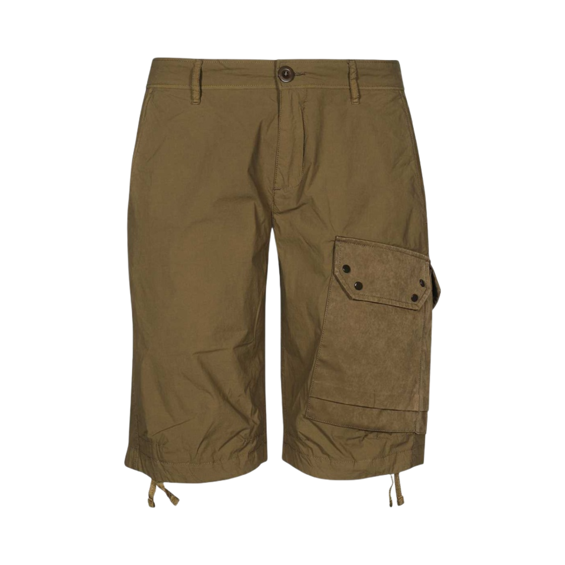 23CTCUP02094-003780-659 Ten C Nylon Tactel Shorts Dark Green