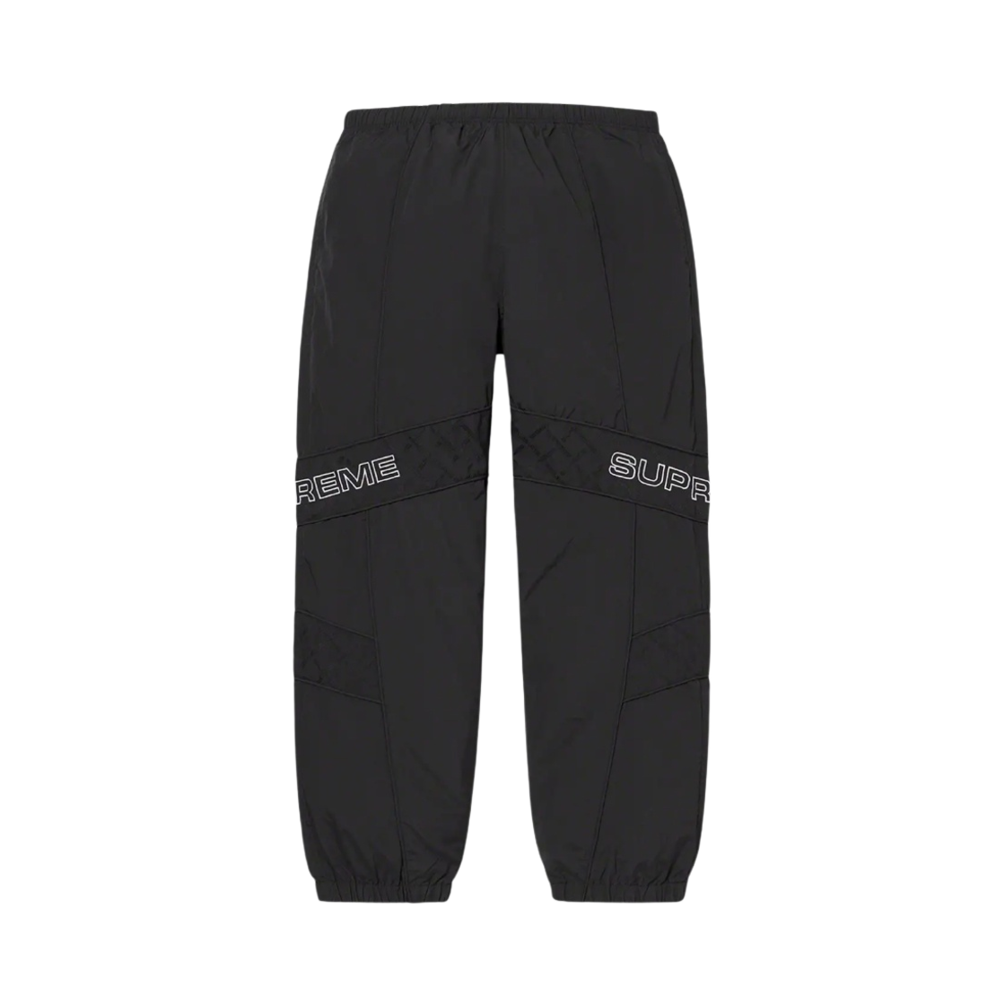 슈프림 자카드 패널 트랙 팬츠 블랙 - 22FW(Supreme Jacquard Panel Track Pants Black - 22FW) - 1