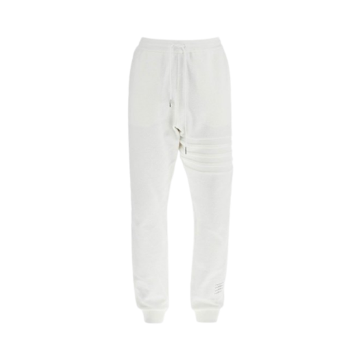 Thom Browne Cotton Sweatpants White
