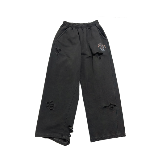 GR25SSMB06CH Grailz Shepherd Washed Sweatpants Charcoal