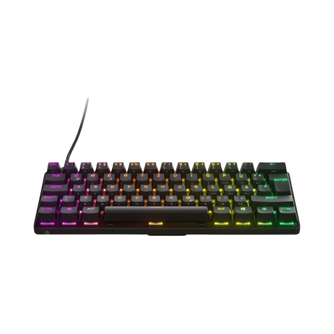 스틸시리즈 에이펙스 프로 미니 게이밍 키보드 영문 자판 블랙 (국내 정식 발매 제품)(Steelseries Apex Pro Mini Gaming Keyboard US English Black (Korean Ver.))