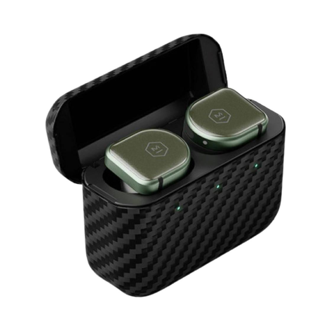 마스터앤다이나믹 MW08 스포츠 무선 이어폰 그린 (국내 정식 발매 제품)(Master & Dynamic MW08 Sport Wireless Earphones Green (Korean Ver.))