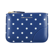 Comme des Garcons SA8100PD Polka Dot Printed Wallet Navy