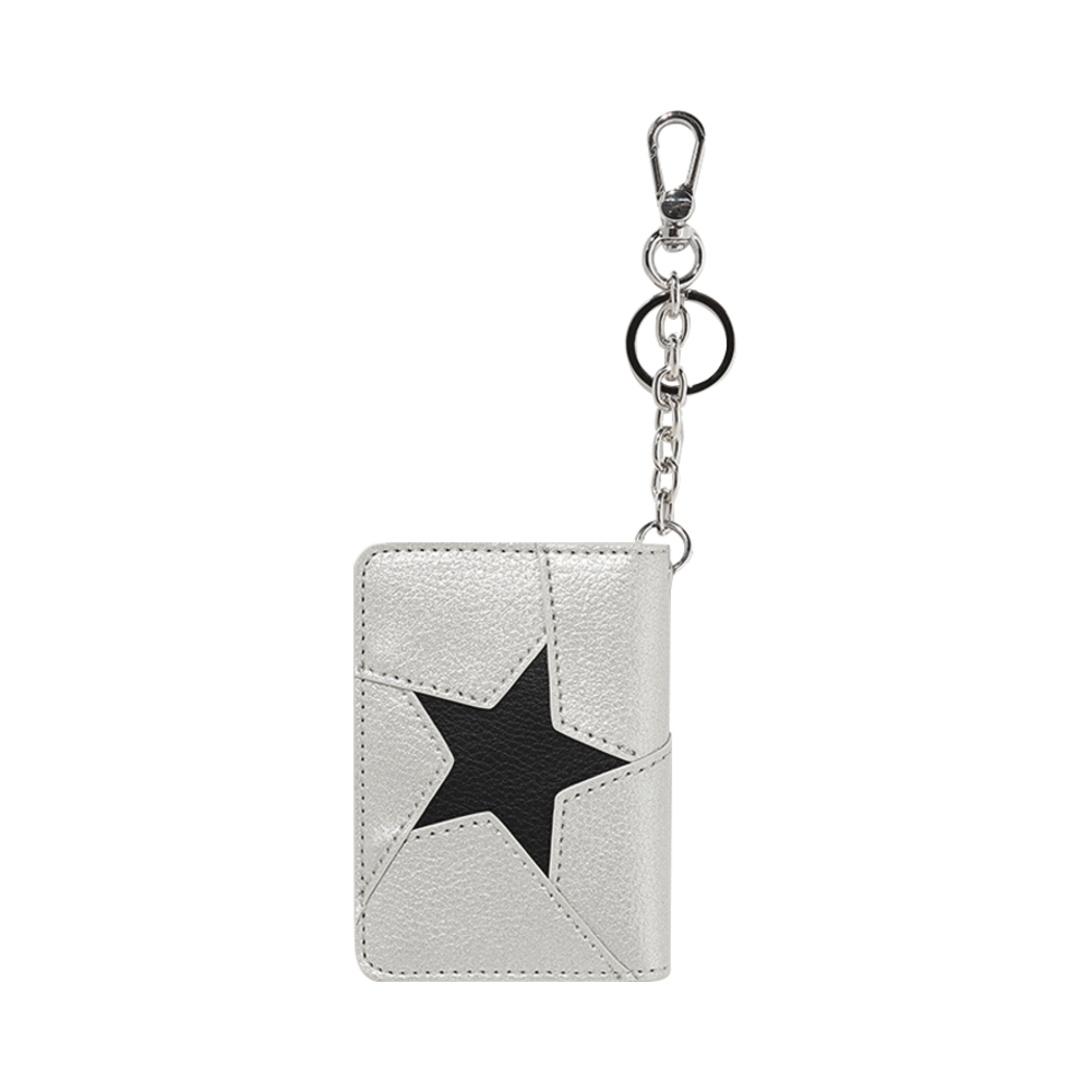 이스트쿤스트 원 스타 카드 월렛 실버(ISTKUNST One Star Card Wallet Silver)
