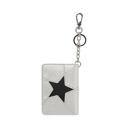 IK2FSMAB63ASV ISTKUNST One Star Card Wallet Silver