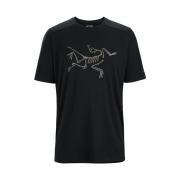 Arc'teryx Ionia Merino Wool Logo SS T-Shirt Black