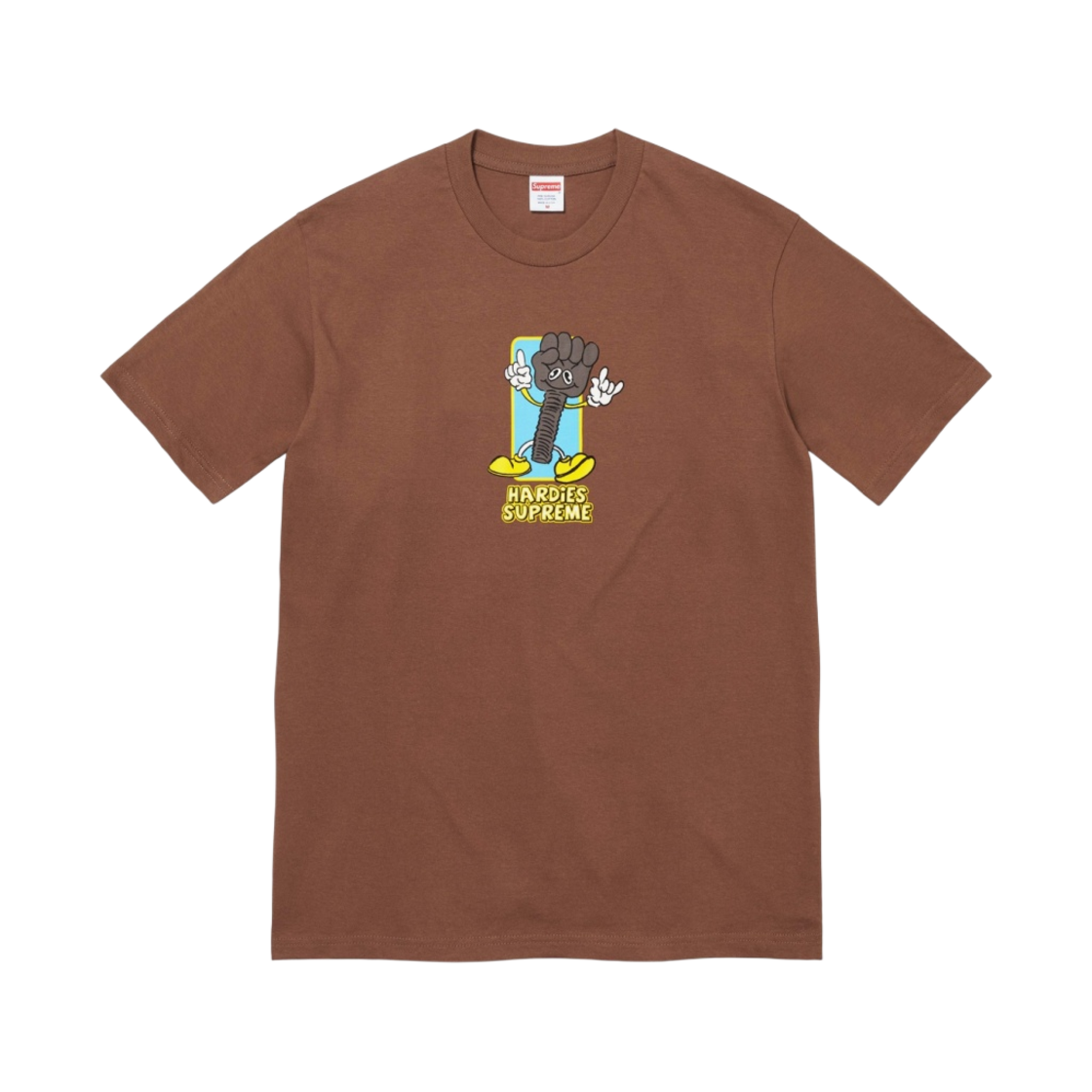 - Supreme x Hardies Bolt T-Shirt Brown - 23SS