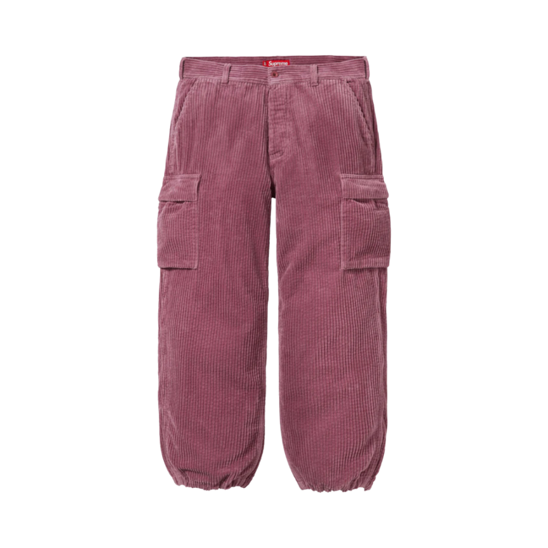 슈프림 와이드 웨일 코듀로이 카고 팬츠 더스티 핑크 - 24FW(Supreme Wide Wale Corduroy Cargo Pant Dusty Pink - 24FW) - 1