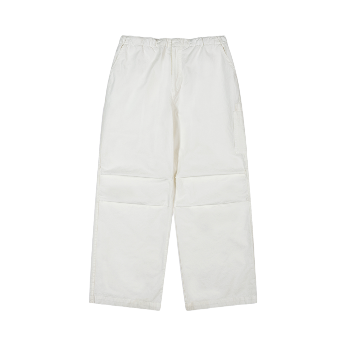 (W) 로우클래식 워시드 코튼 카고 팬츠 오프 화이트((W) Low Classic Washed Cotton Cargo Pants Off White)