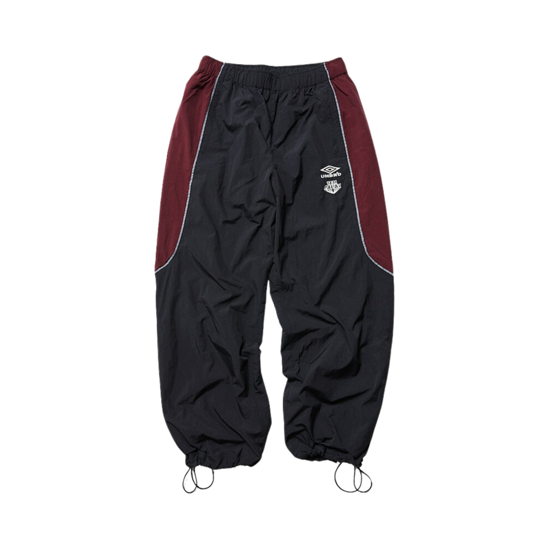 엄브로 x 템파레이 x 프릭스 스토어 나일론 트랙 팬츠 블랙(Umbro x Tempalay x Freak's Store Nylon Track Pants Black)